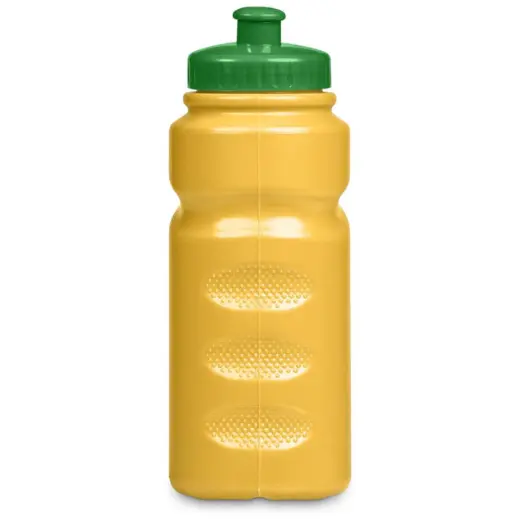 Altitude Fanflare Plastic Water Bottle Yellow Green Grip